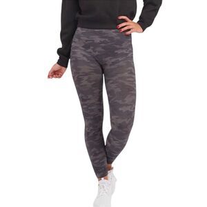Spanx Seamless Leggings Heather Gray Camo M